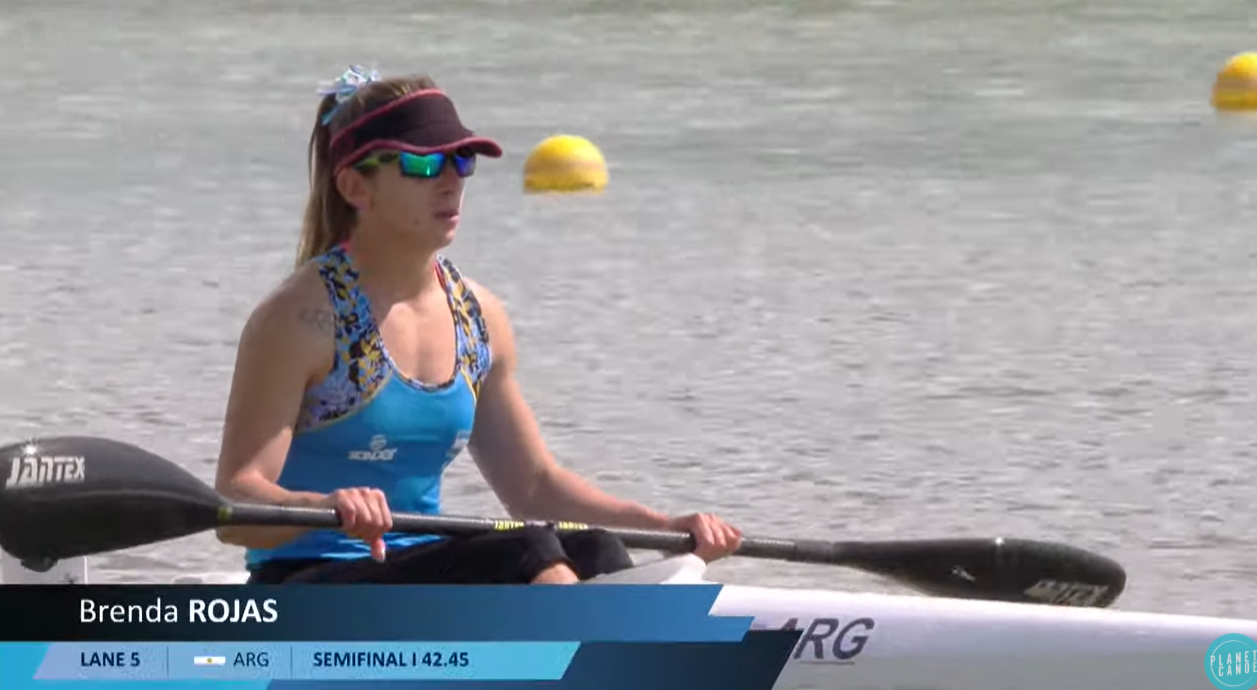 Brenda Rojas, la representante femenina del canotaje argentino en Tokio 2020