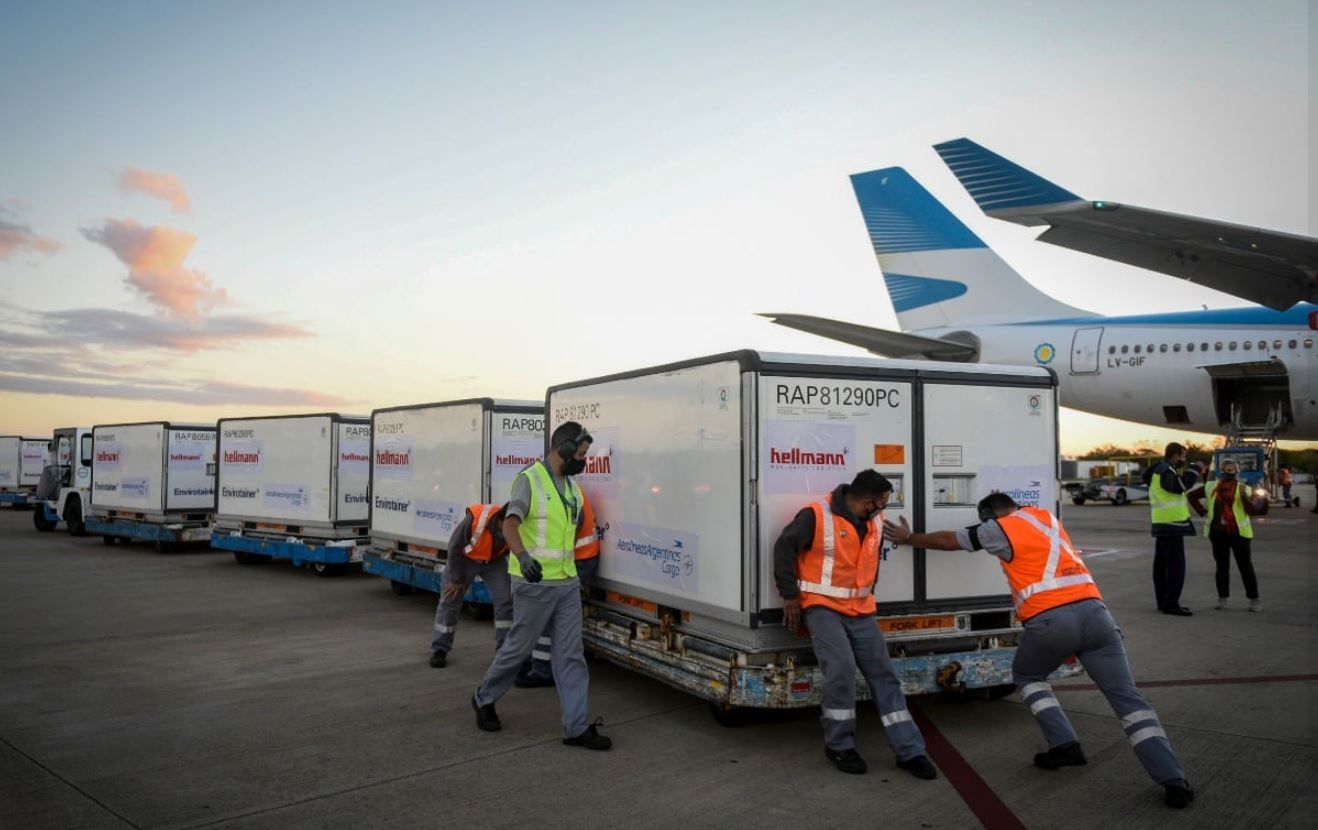 La semana próxima llegarán unos 4 millones de vacunas al país