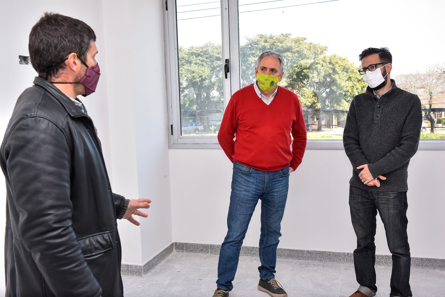 EL Ministro de Infraestructura y Servicios Públicos de la Provincia recorrió las obras en la nueva Sala de Pediatría