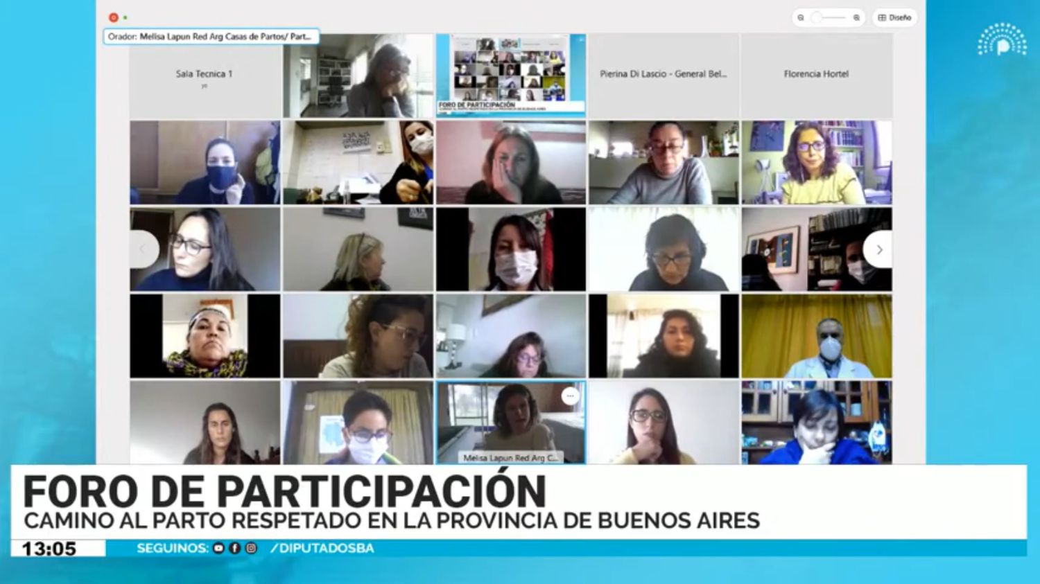 Parto respetado Chascomús participó del Foro “Camino al Parto Respetado en la Provincia de Buenos Aires”