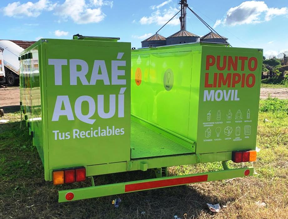 Crean un circuito para los puntos limpios móviles que recorrerán Chascomús