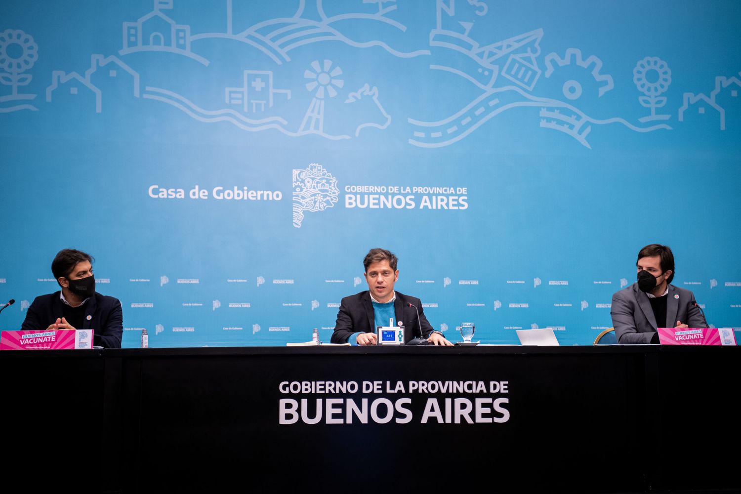 Kicillof: “El 83% de los bonaerenses ya tiene una dosis de vacuna y hay que alcanzar a los que faltan”