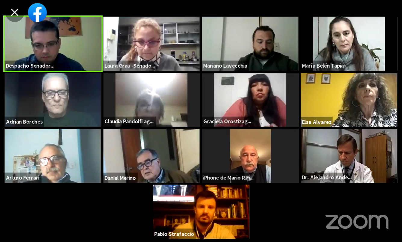 El vicepresidente de la Comisión Nacional de Párkinson participó de presentación de proyecto de ley