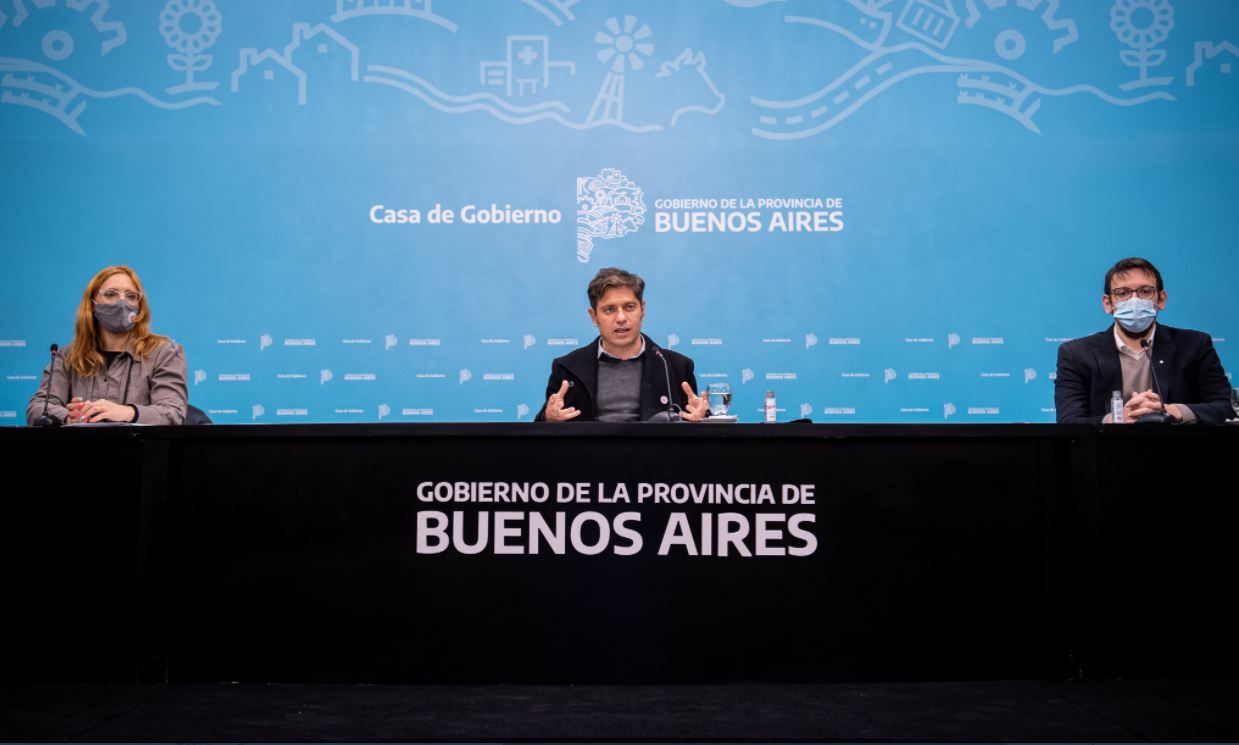 Axel Kicillof presentó el programa para reactivar el empleo joven Impulsar Oficios