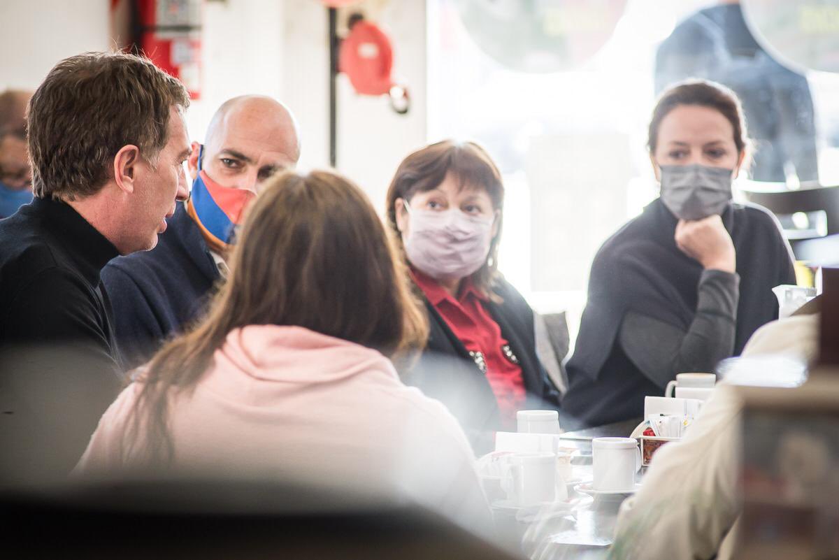 Santilli y Ocaña recorrieron Malvinas Argentinas y afirmaron que “se puede vivir en paz”