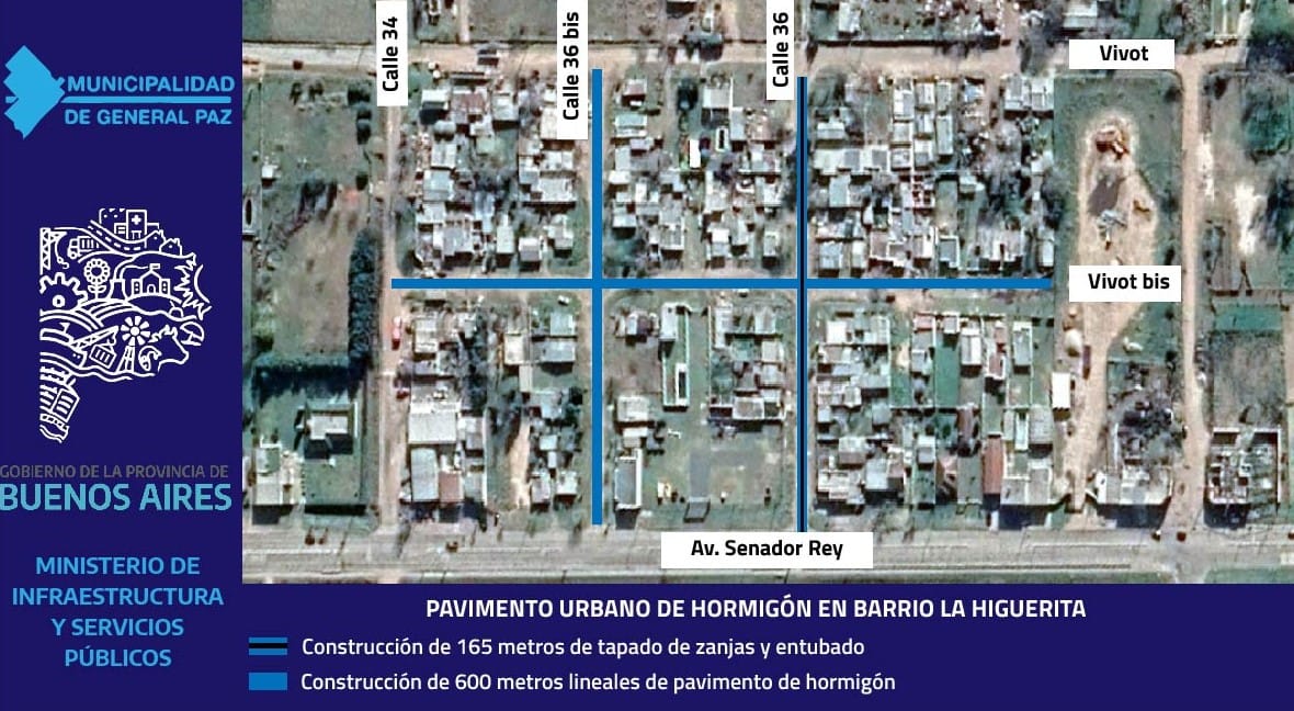 Ranchos: llamado a licitación pública para la pavimentación de calles del barrio La Higuerita