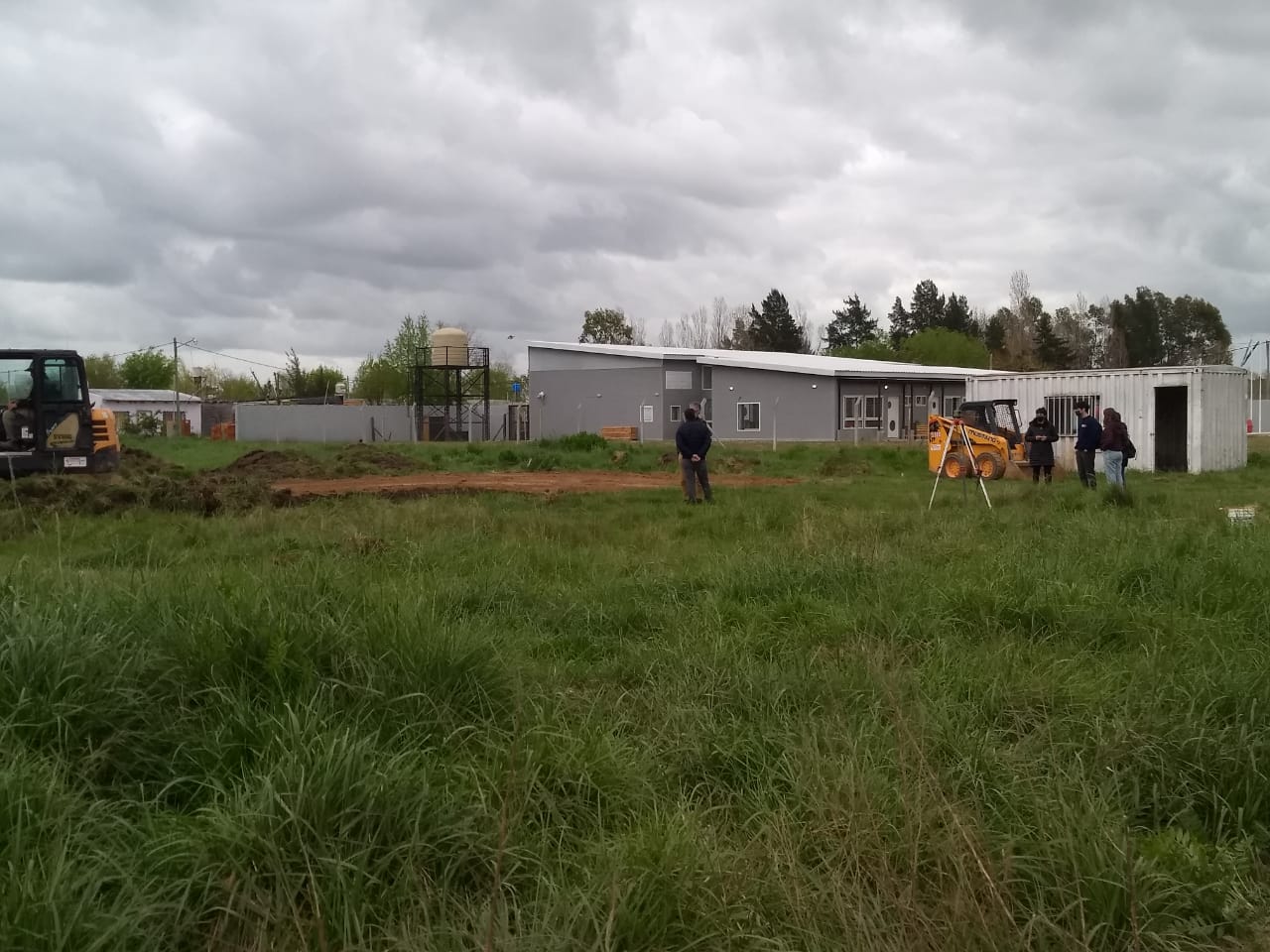Comenzaron los trabajos para la construcción del centro de atención primaria de la salud en el barrio San Cayetano