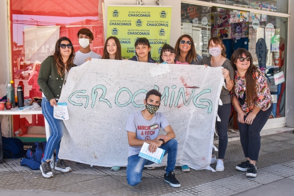Se realizó una jornada de concientización sobre la problemática del Grooming en Chascomús