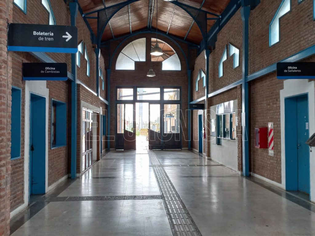 La actual traza ferroviaria de Chascomús se integró a la Red Ferroviaria Nacional