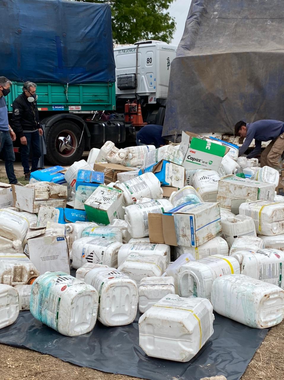 Se recolectaron cerca de 9 mil envases de agroquímicos en Chascomús