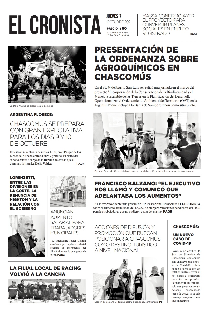 Tapa 7 octubre 2021
