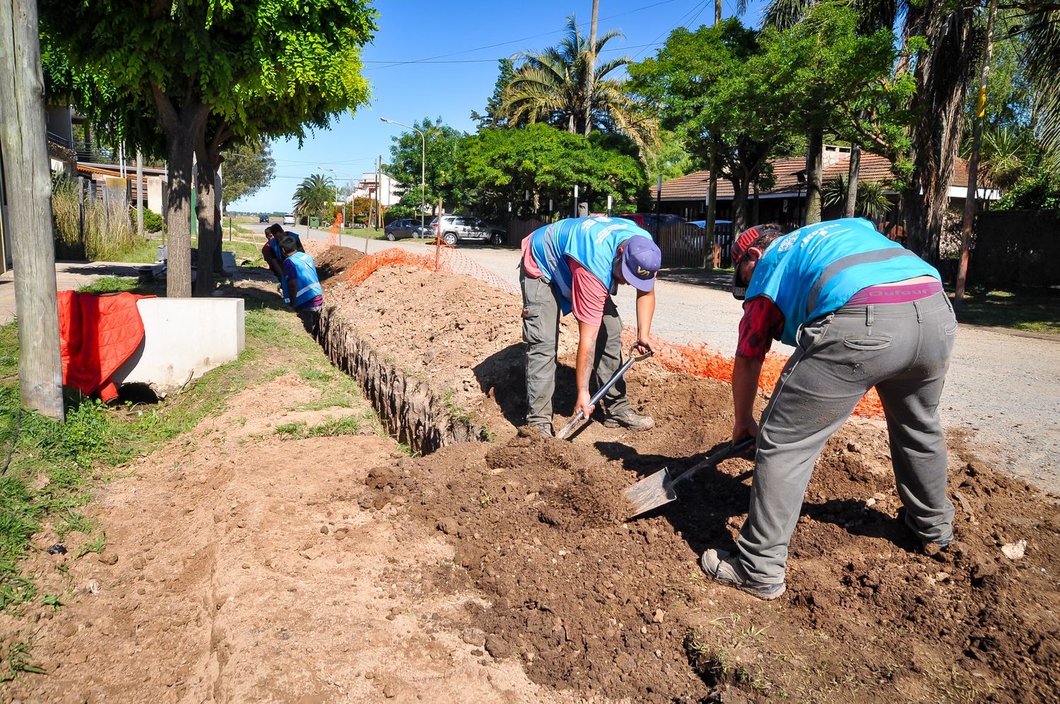 Ampliación de la red cloacal en el barrio La Concordia
