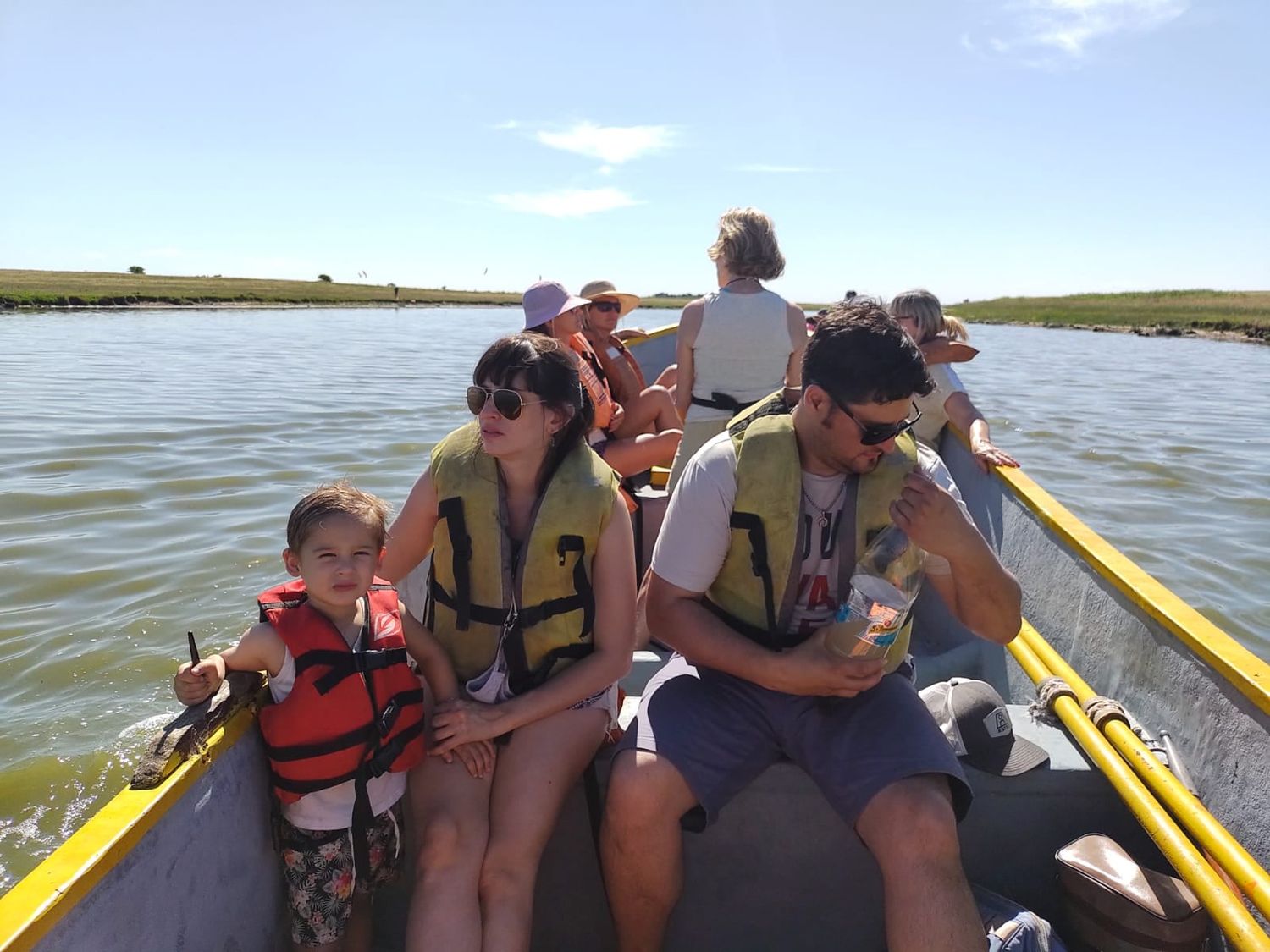 Se realizó el segundo paseo en lancha por lagunas del distrito de Lezama