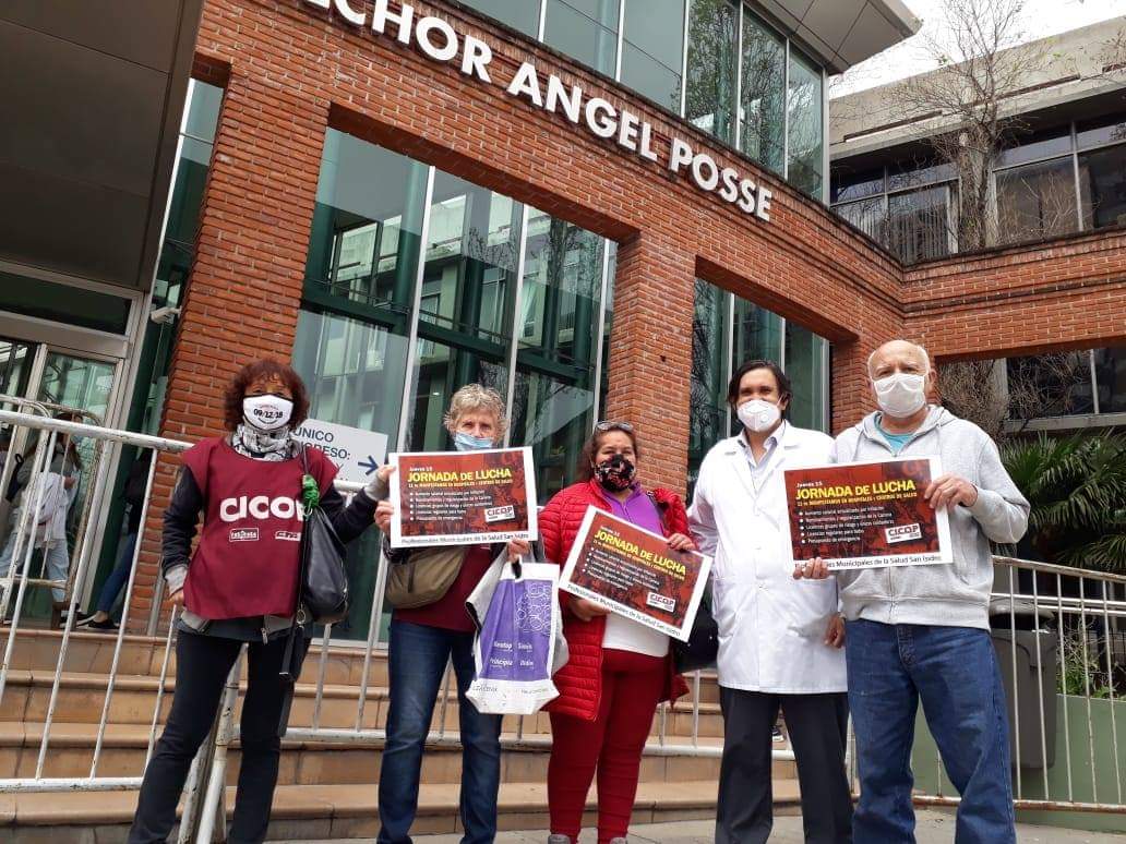 El personal de salud vuelve a parar y se muestra preocupado por la Ómicron