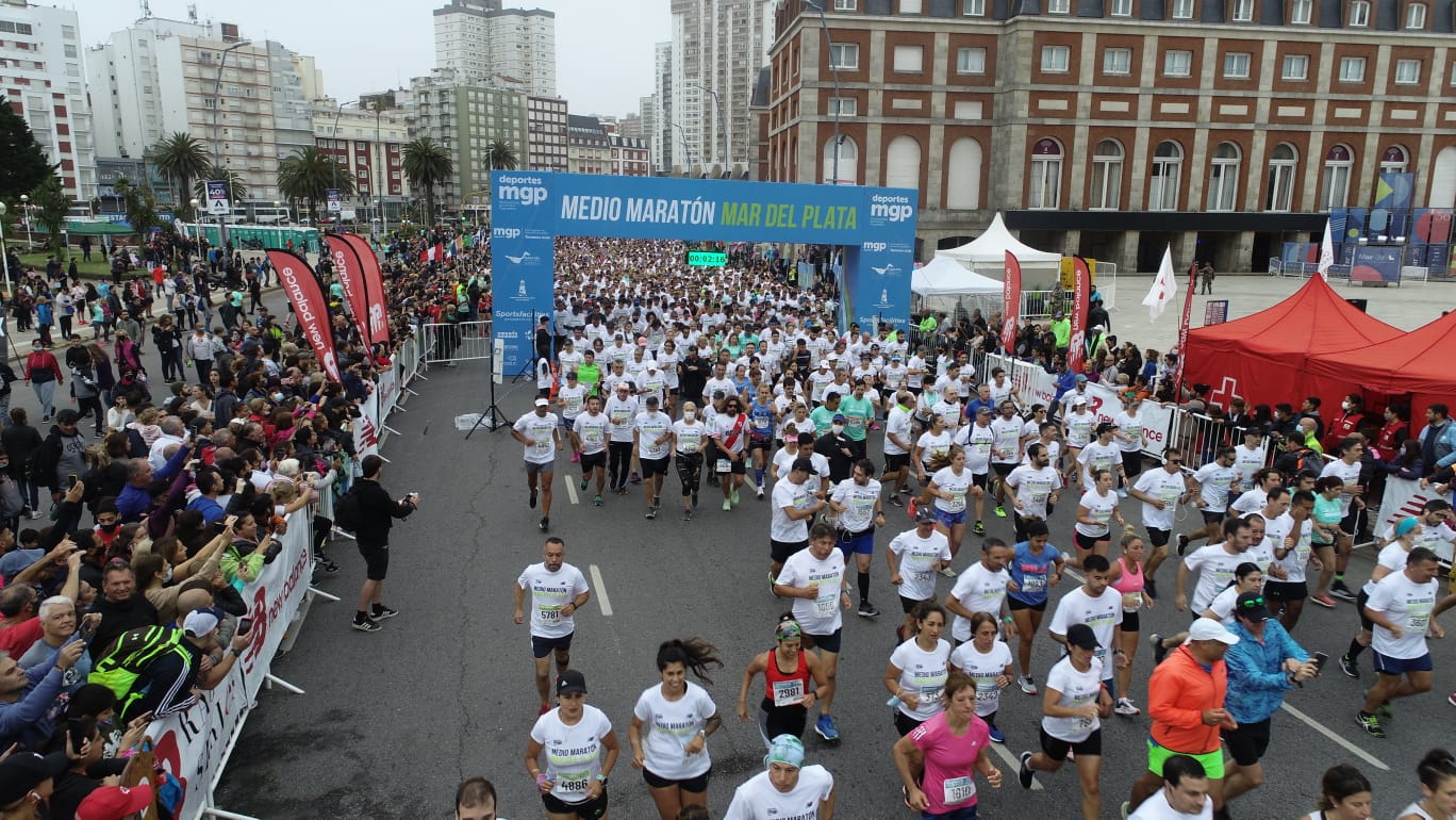 Mar del Plata: un corredor sufrió un paro cardíaco en la media maratón