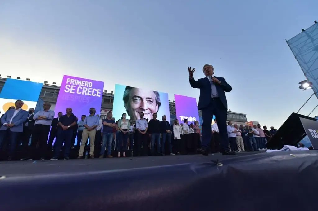 El Frente de Todos confirmó que el cierre de campaña será en Merlo el jueves 11 de noviembre