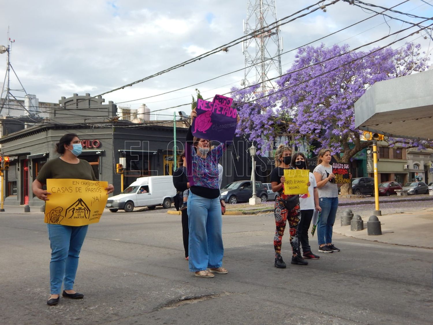 SEMAFORAZO: Parto Respetado Chascomús dijo “¡Basta de violencia obstétrica!”