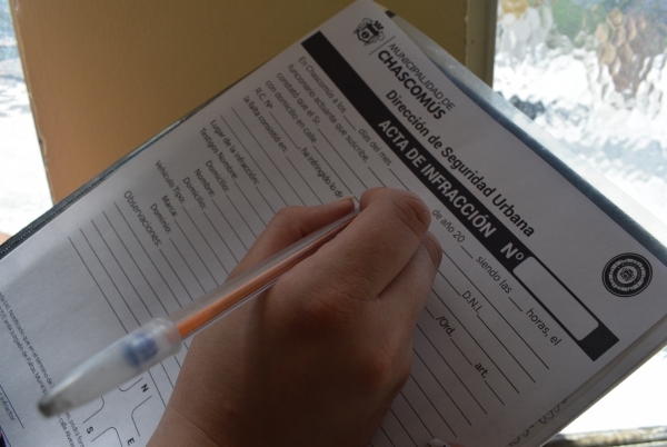 Infracción por la realización de una fiesta clandestina en Chascomús