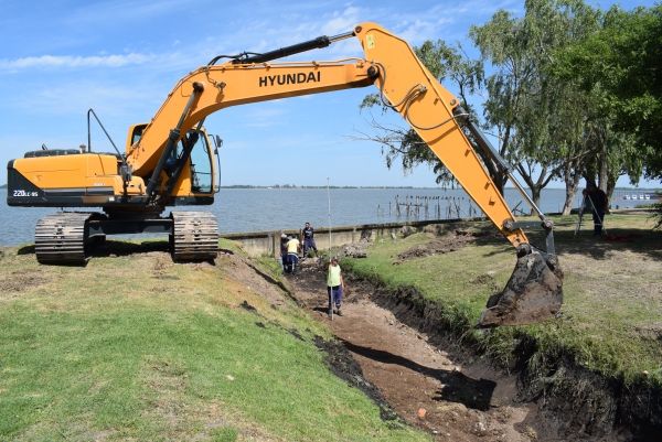 Trabajos previos para la tercera etapa de construcción de la red de vías seguras en la costanera