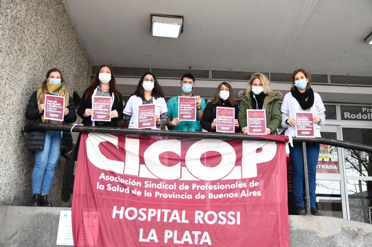 Personal de salud: Cicop se declaró en “estado de alerta” y pide por paritarias