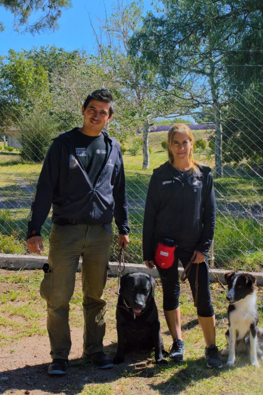 Sergio González representó a Chascomús en seminario canino sobre búsqueda y detección de sustancias en San Luis