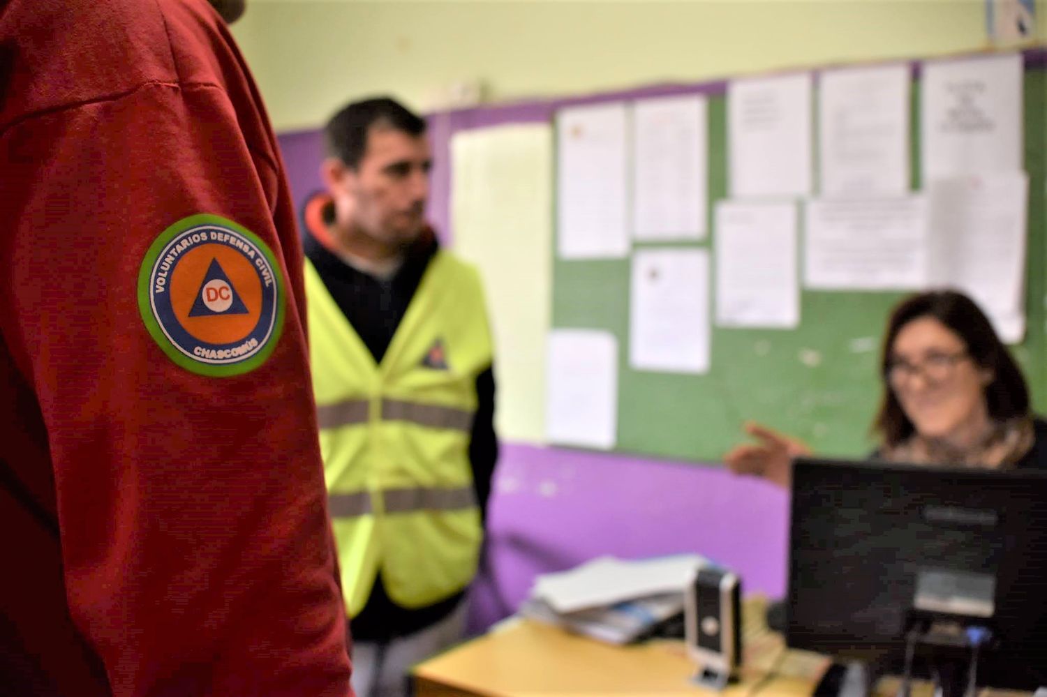 Por el temporal, dos viviendas de Chascomús requirieron asistencia tras llamado al 103