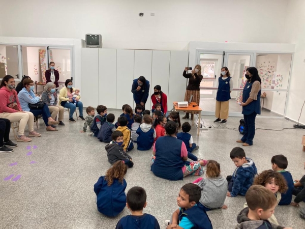 Promueven las huertas en los hogares junto a la comunidad educativa del jardín Clarisa Amézaga