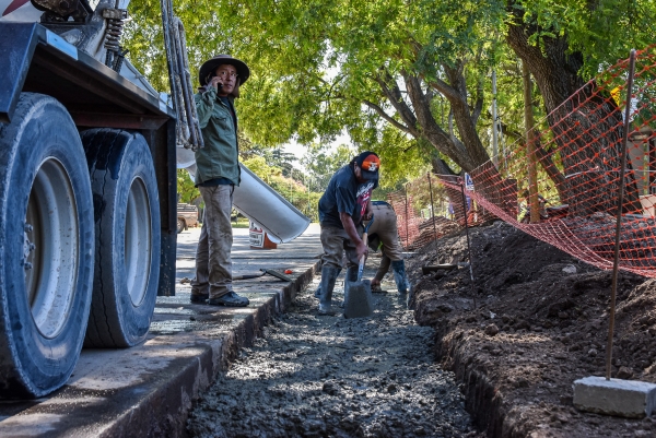 Llamado a licitación para la construcción de sendas peatonales y bicisendas en avenida Alfonsín
