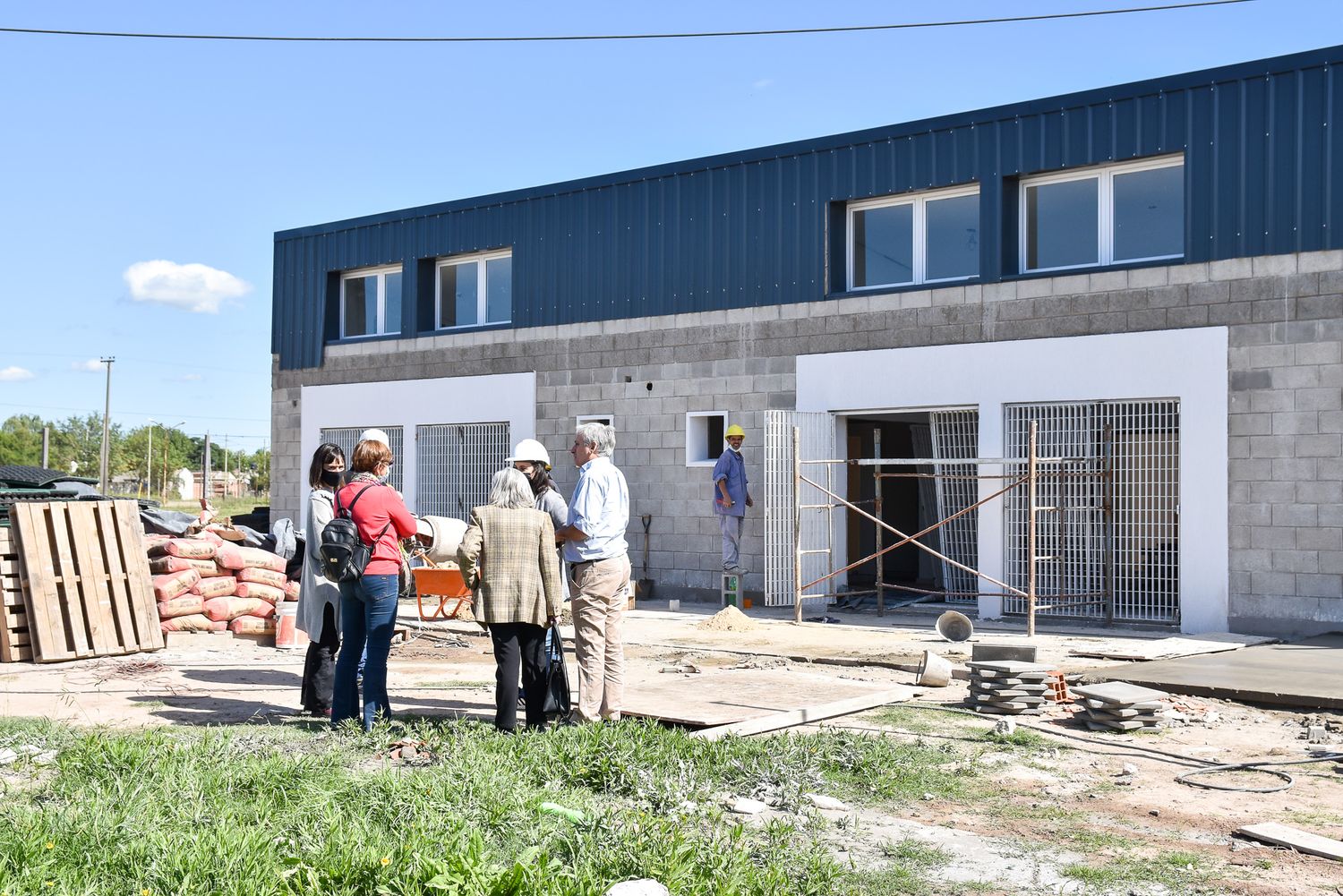 Importantes avances de obras en el Jardín “Clarisa Amézaga” y el Centro de Primera Infancia el barrio 30 de Mayo