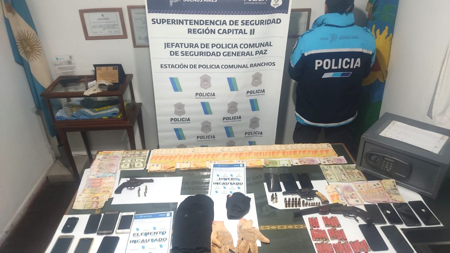 Ranchos: Detienen a siete personas por robos cometidos mediante la modalidad de entraderas