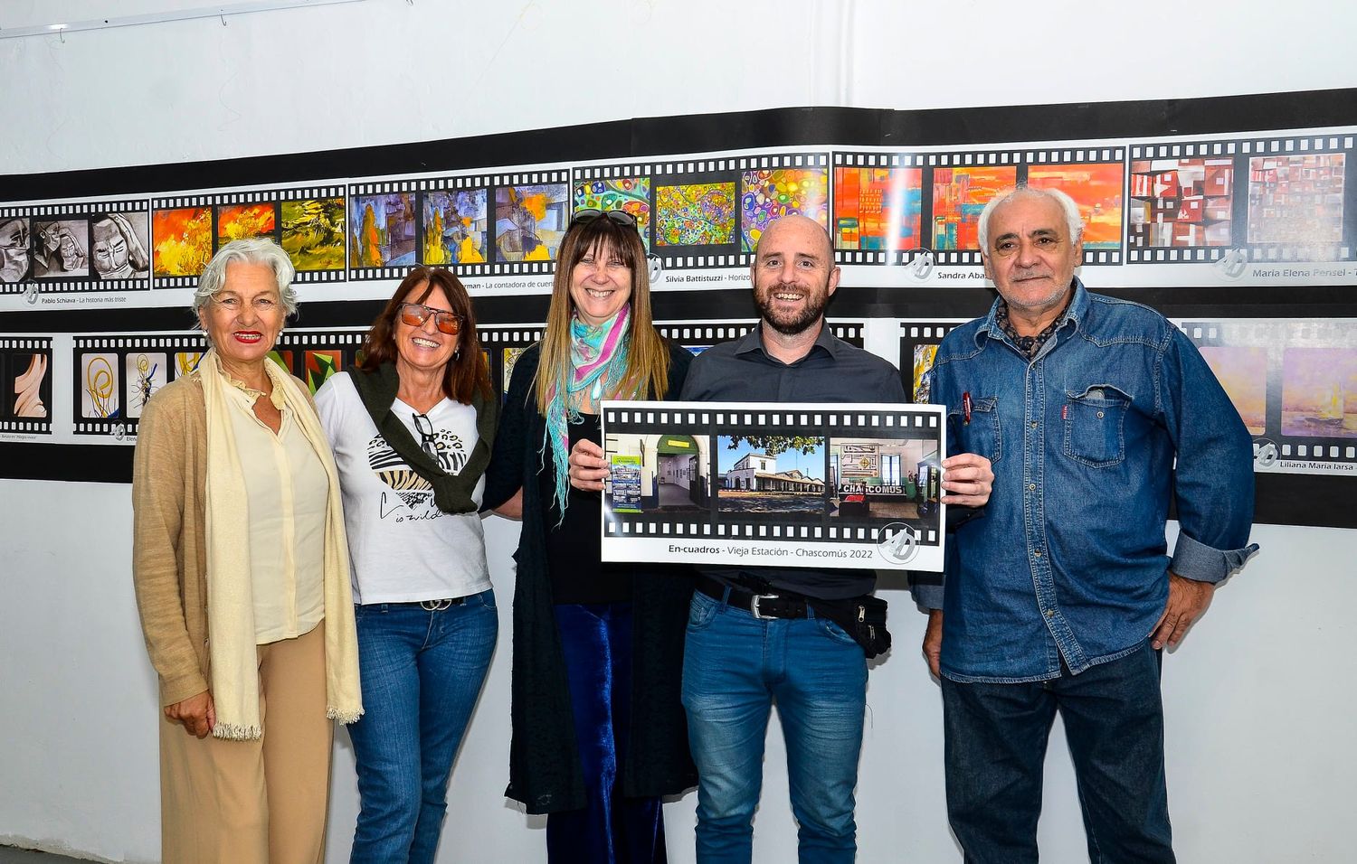 Quedó inaugurada la exposición multidisciplinaria itinerante “En Cuadros” y exposición paletas artísticas Saap “Fragmentos de una Colección”
