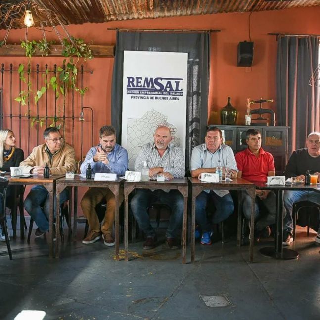 Dirigentes de la Región Empresaria del Salado dieron a conocer su propuesta legislativa en Chascomús