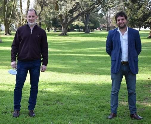 Autoridades de la UCR y el GEN se reunieron en la Casa Radical