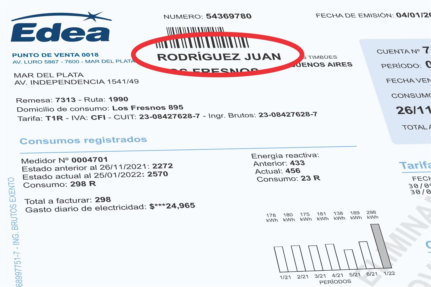 EDEA inicia campaña para normalizar la titularidad de suministros