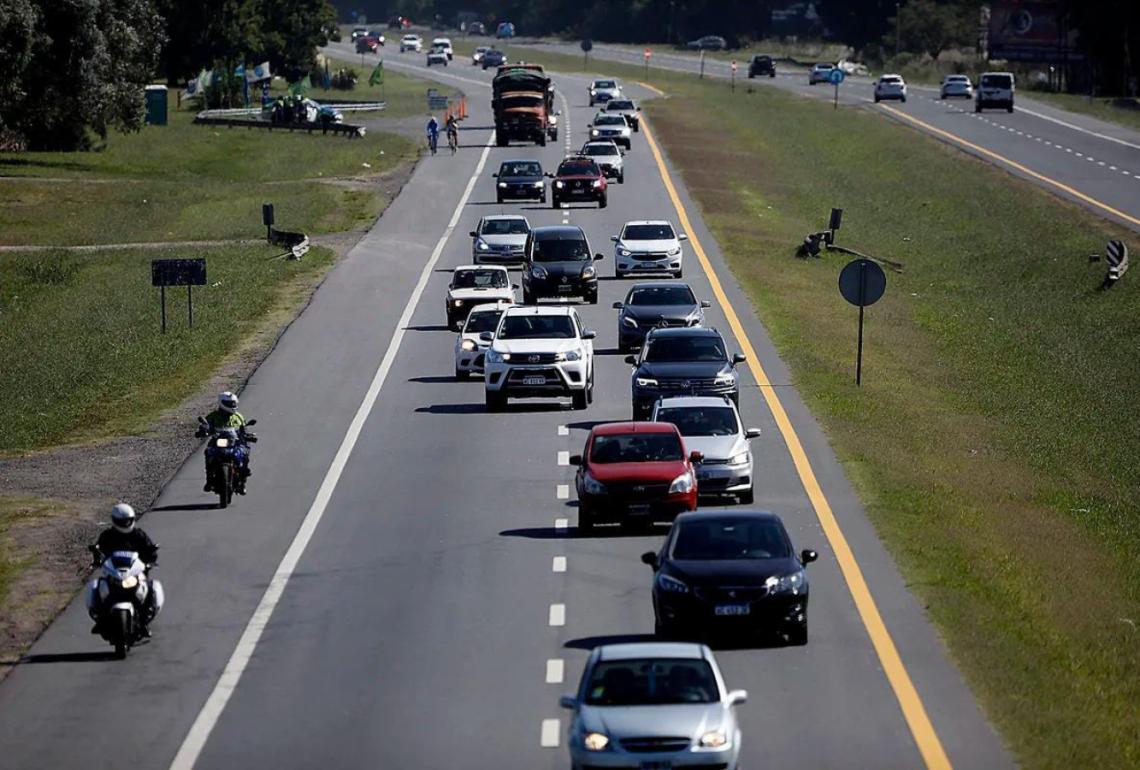 Más de 2.100 automóviles por hora se movilizaron hacia la Costa Atlántica