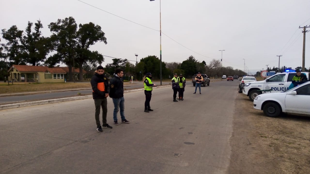 Los controles en los ingresos a Chascomús continuarán durante todas las vacaciones