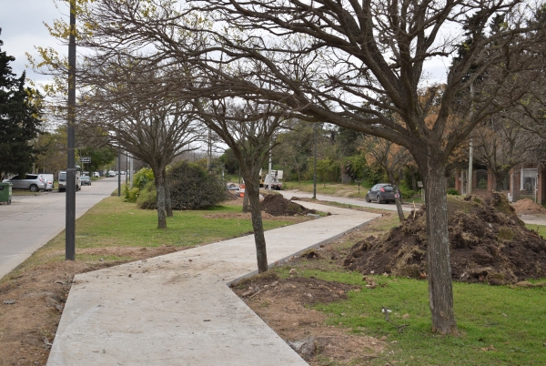 La nueva bicisenda permitirá un acceso seguro para alumnos de la Escuela 5 y la Industrial