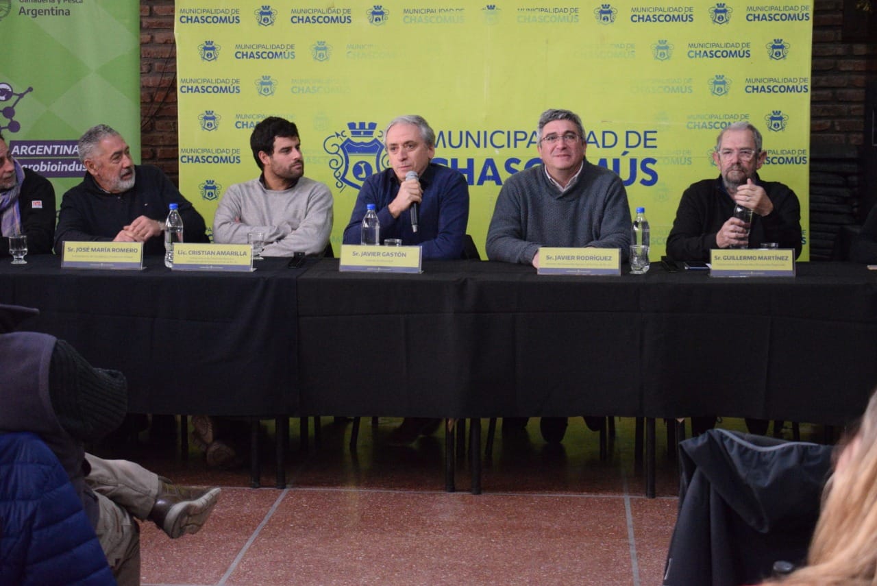 Gastón en la Rural: “es muy importante que nuestro campo pueda producir en cantidad y calidad, con valor agregado”