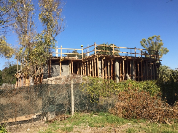 Avanzan los trabajos de construcción de la Casa de la Provincia en Chascomús