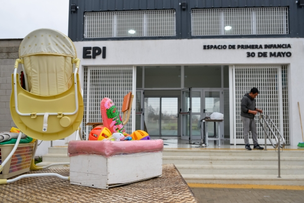 Este jueves inaugurarán formalmente el Espacio de Primera Infancia en el barrio 30 de Mayo