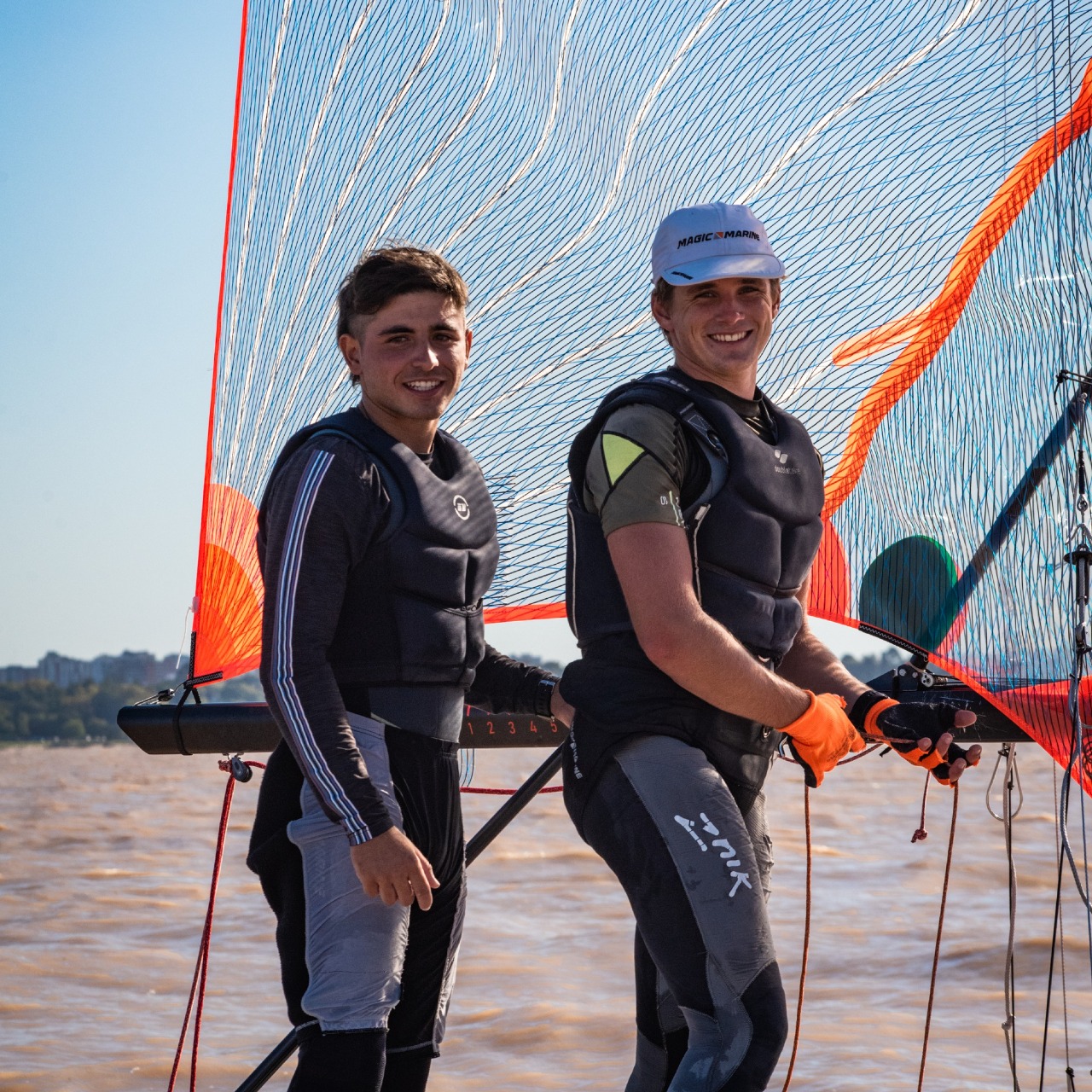 Franz Menzel y José Rother disputarán este mes el Mundial de la Clase29er. en Barcelona