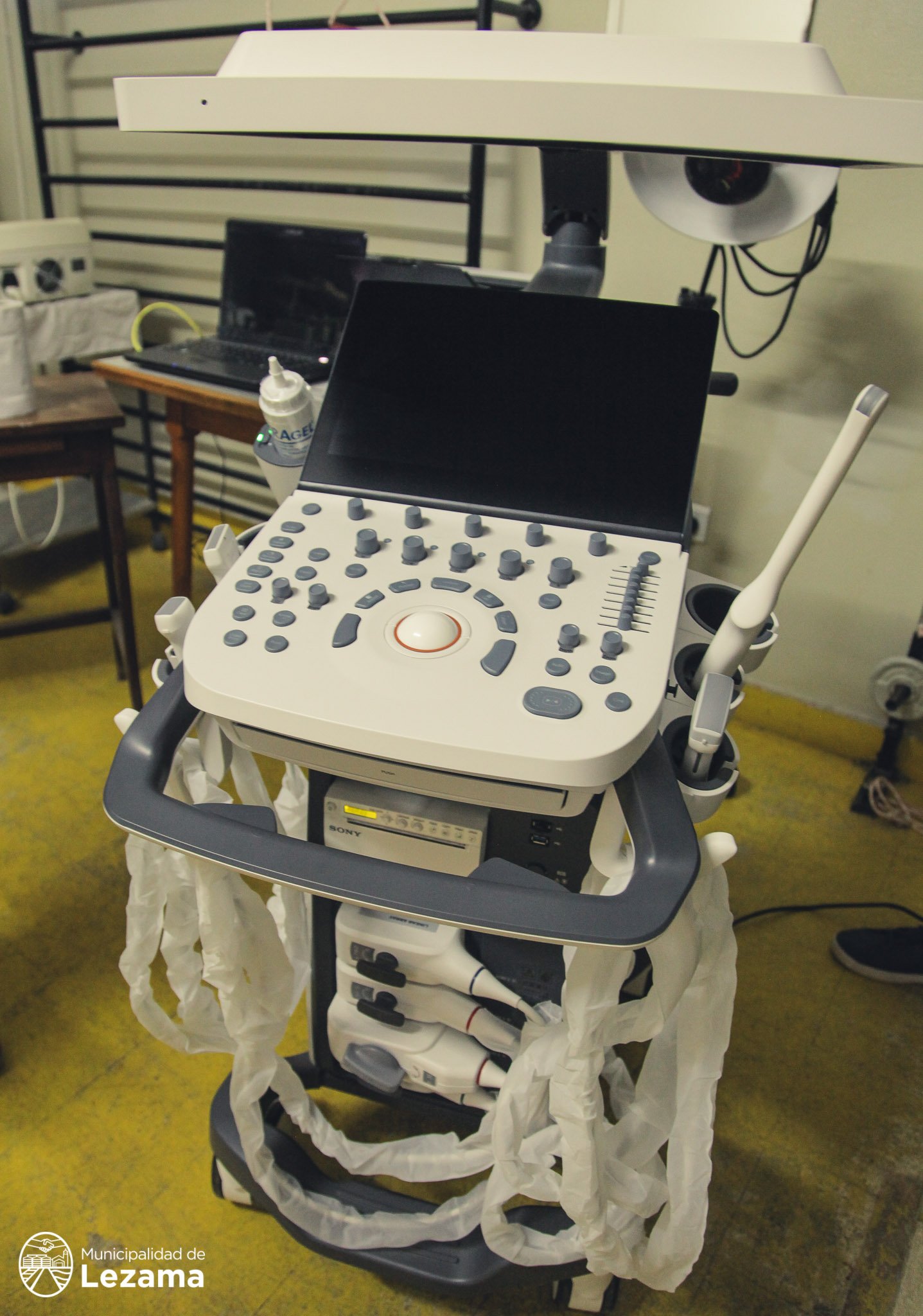 El municipio de Lezama adquirió un nuevo ecógrafo para el hospital