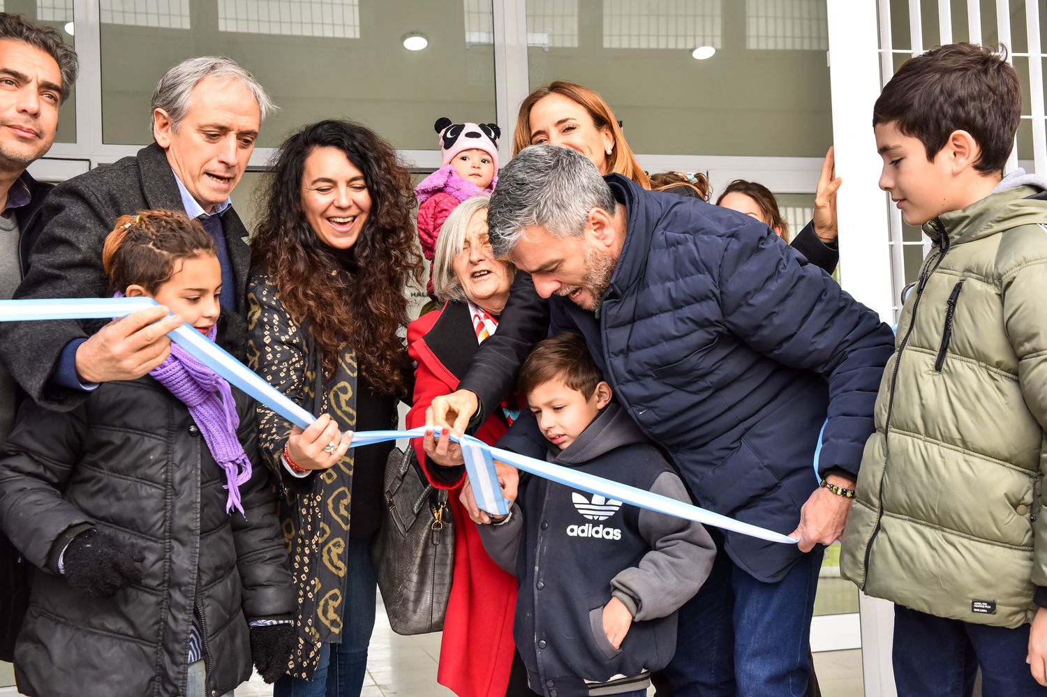 Javier Gastón y el ministro Zabaleta inauguraron el nuevo Espacio de Primera Infancia en el barrio 30 de Mayo
