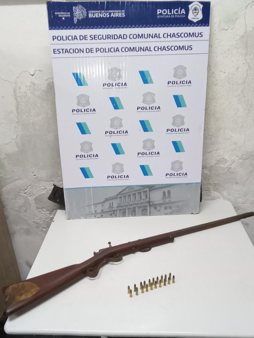 Secuestro de arma de fuego tras allanamiento en domicilio de calle Marcos Sastre