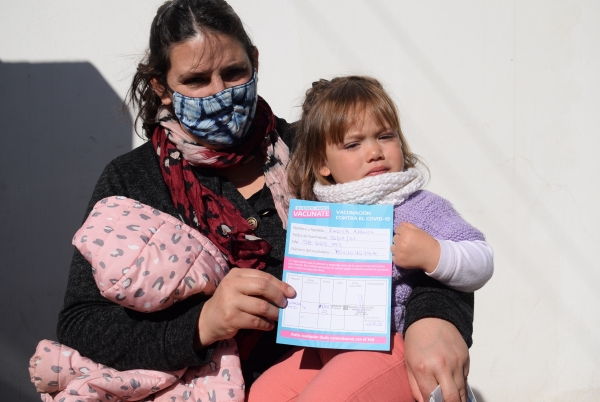 Comenzó en Chascomús la aplicación de la vacuna contra el Covid para niños y niñas