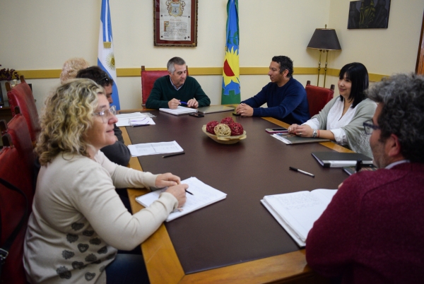 Encuentro entre el Departamento Ejecutivo y representantes gremiales de Chascomús