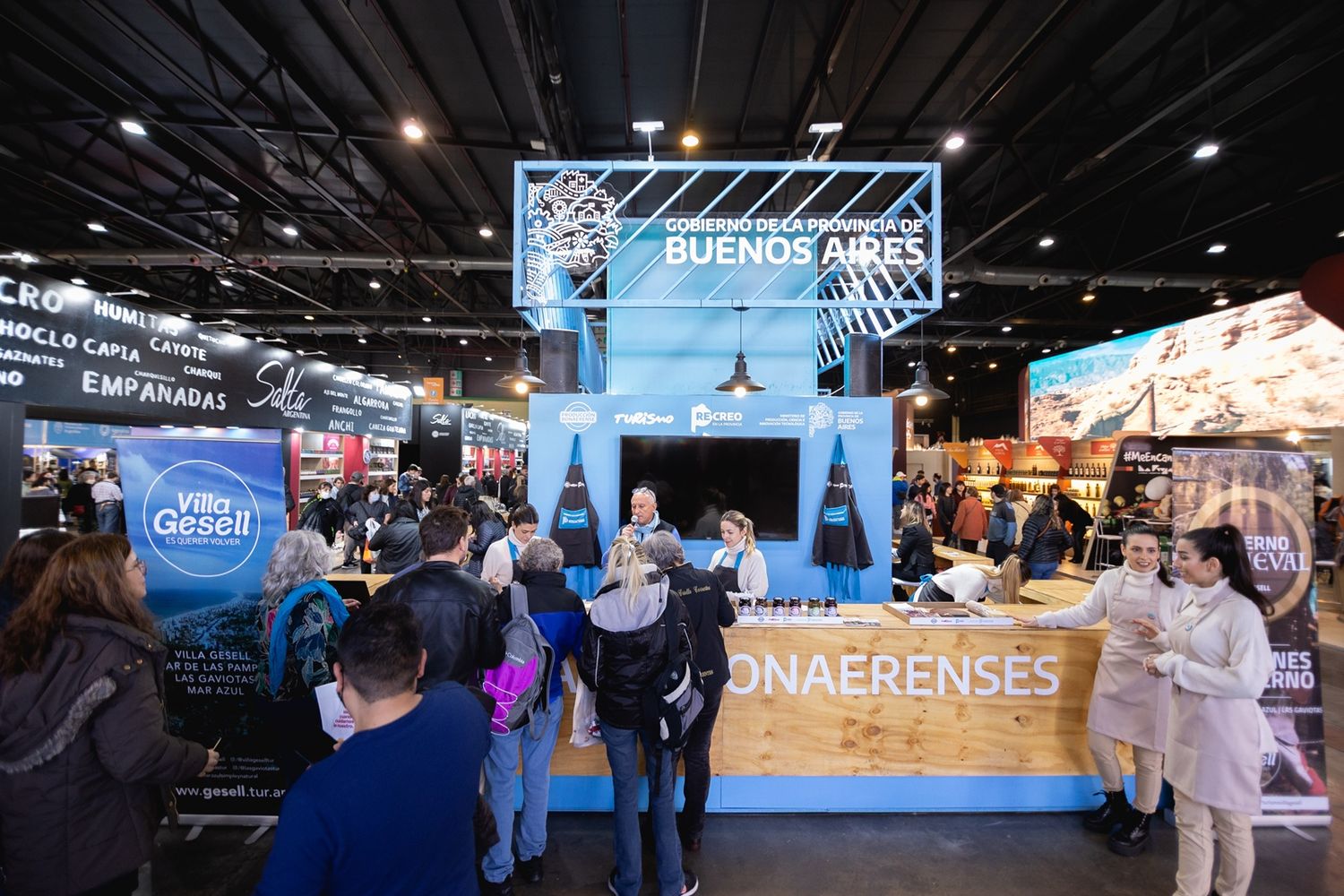 La provincia de Buenos Aires muestra su potencial en la Feria Internacional de Turismo