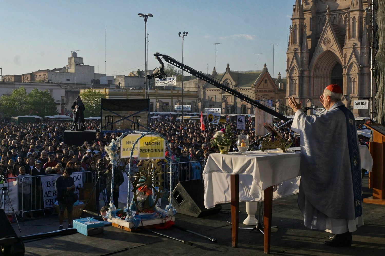 Misa en Luján: Poli pidió “que los gobernantes busquen ser instrumento de encuentro entre los argentinos”