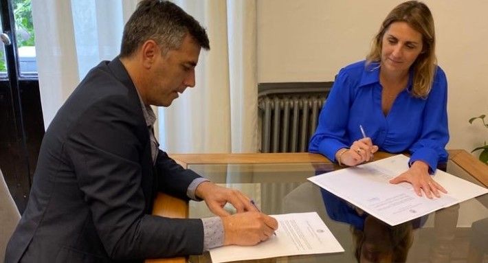Ferrante firmó convenio para la modernización del Concejo Deliberante