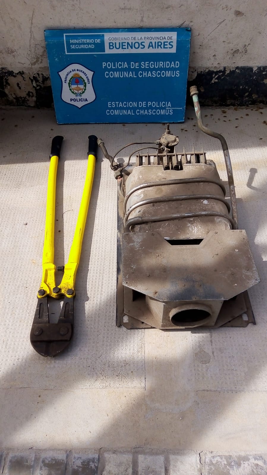 Dos menores involucrados en tentativa de robo de un depósito en calle Las Flores